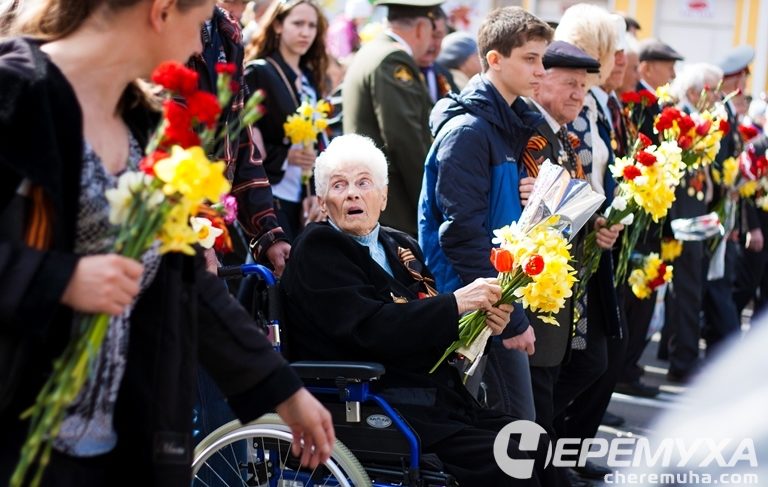 День Победы в Рыбинске. Фоторепортаж