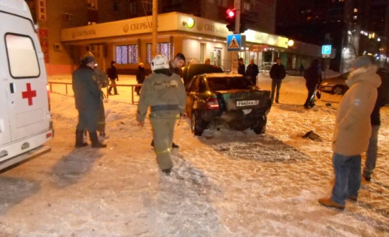 ДТП в центре Рыбинска: пострадала 18-летняя девушка