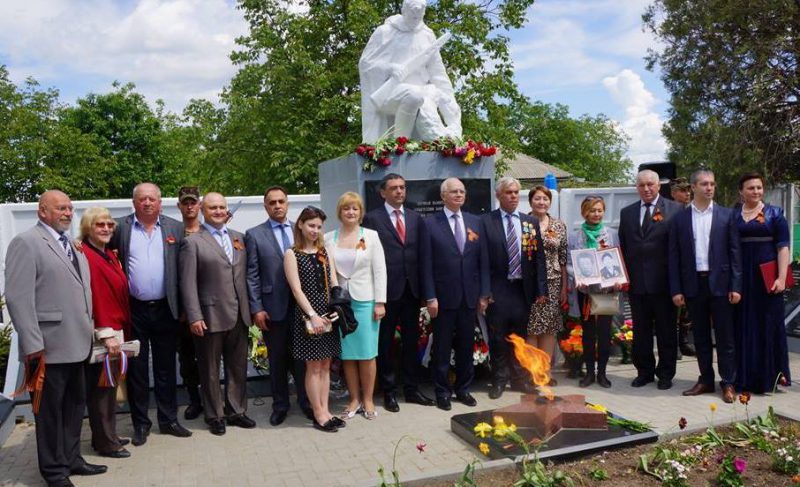 Глава Рыбинского района открыла памятник красноармейцам в Молдове