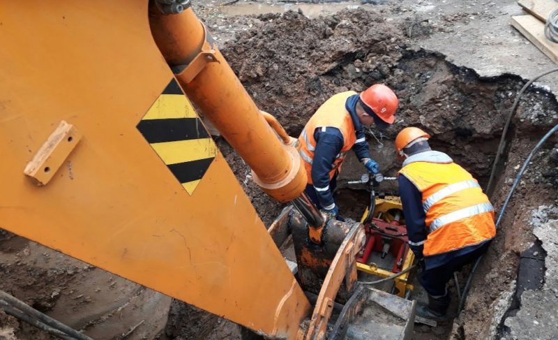 Водоканал опробовал новую технику. Теперь будут экономить на раскопках