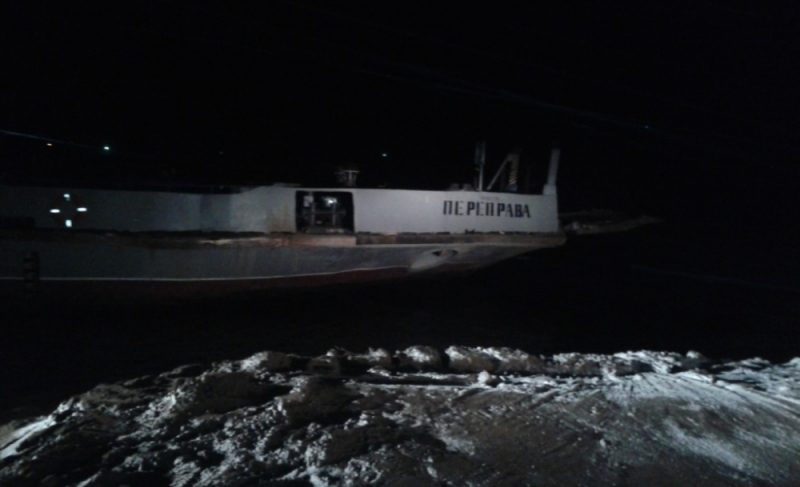 Глебовский паром освободили из плена
