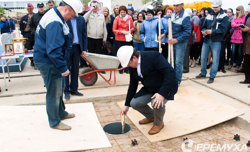 На «Вымпеле» дали старт строительству эллинга. Фоторепортаж