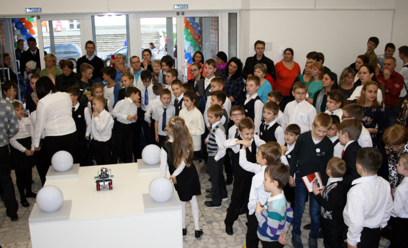 Посвящение в «кванторианцы». В Рыбинске открылся детский технопарк