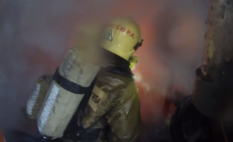 Рыбинские пожарные сняли видео о своей работе