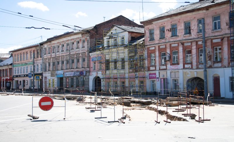 Фасады в историческом центре защитят поликарбонатом