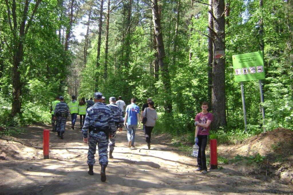 Высоковский бор лагерь карта