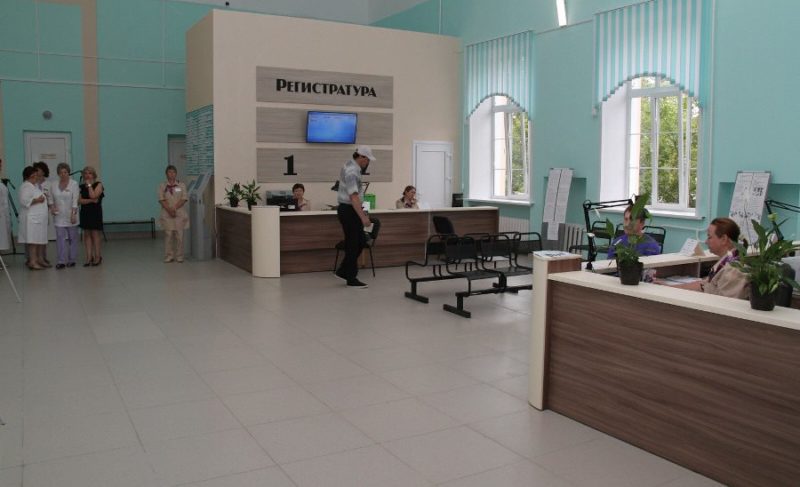 В поликлинике №3 имени Семашко модернизировали регистратуру