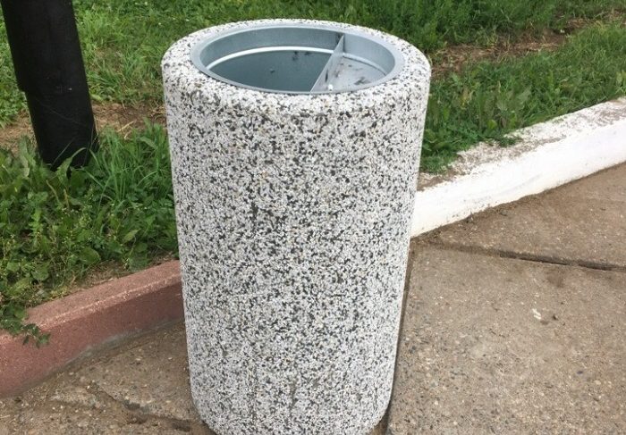 В Рыбинске установят новые урны. Каменные и металлические