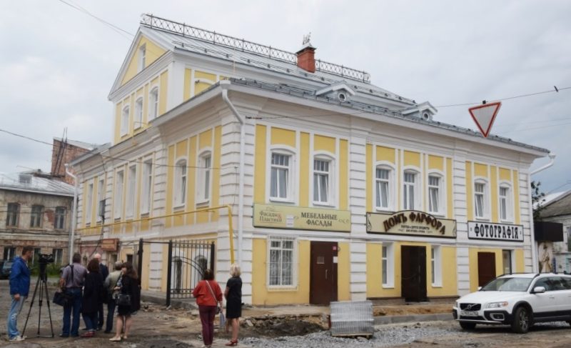 Отреставрировали часть старейшего гражданского здания в Рыбинске