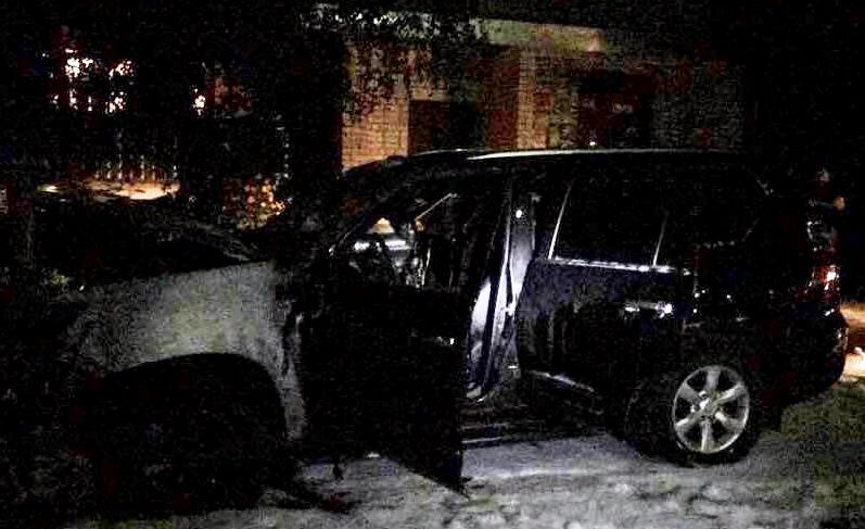 У депутата Муниципального Совета сгорел автомобиль
