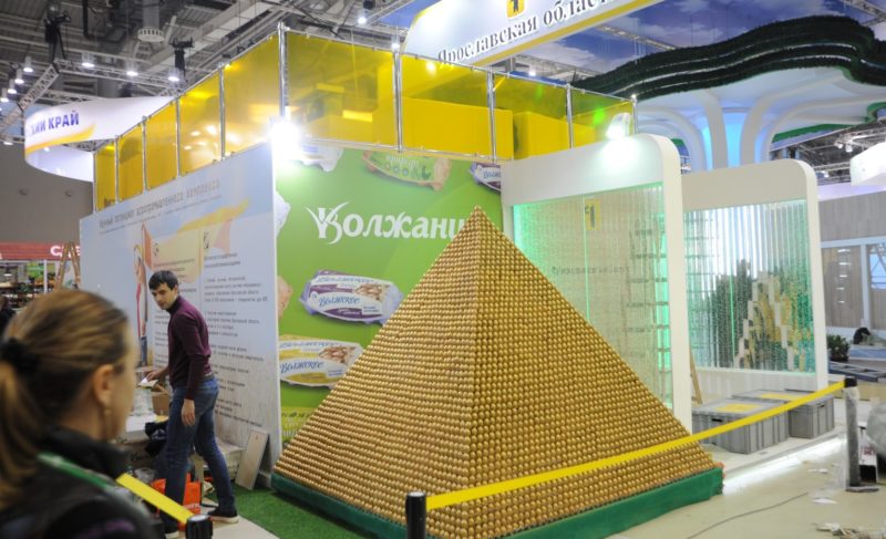 Пирамида из яиц от «Волжанина» попала в Книгу рекордов Гиннеса