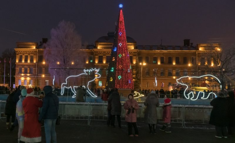Концепцию новогоднего украшения Рыбинска изменят. Главную ёлку города поставят на Красной площади