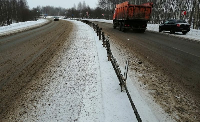 Администрация Рыбинска планирует привлечь двоих водителей к ремонту ограждений на Окружной