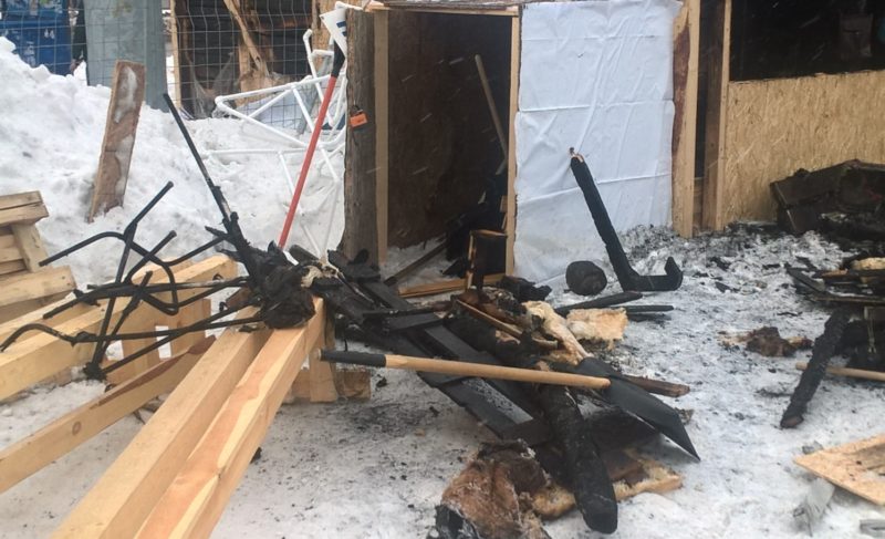 Пожар в пункте проката коньков: возбуждено уголовное дело