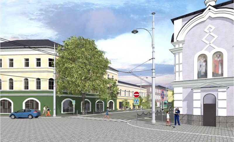 В администрации скорректировали схему движения на время ремонта Крестовой