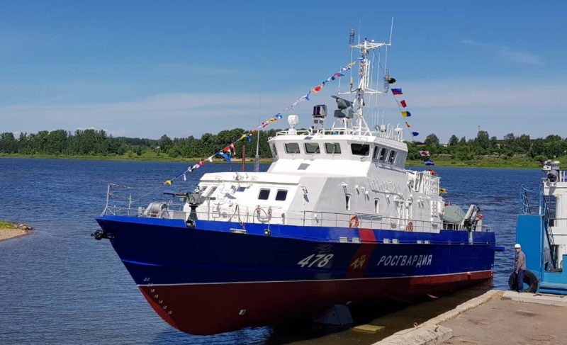 Катер специального назначения: в Рыбинске спустили на воду первого «Грачонка» для войск национальной гвардии