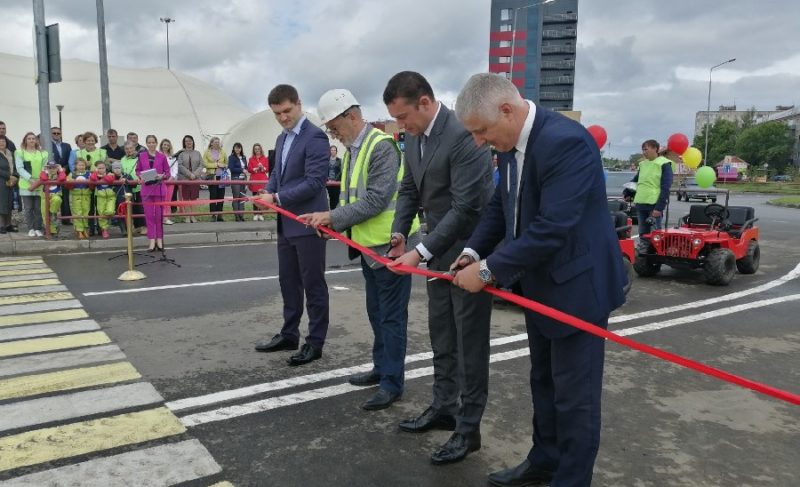 В Рыбинске торжественно открыли новую развязку на Расторгуева