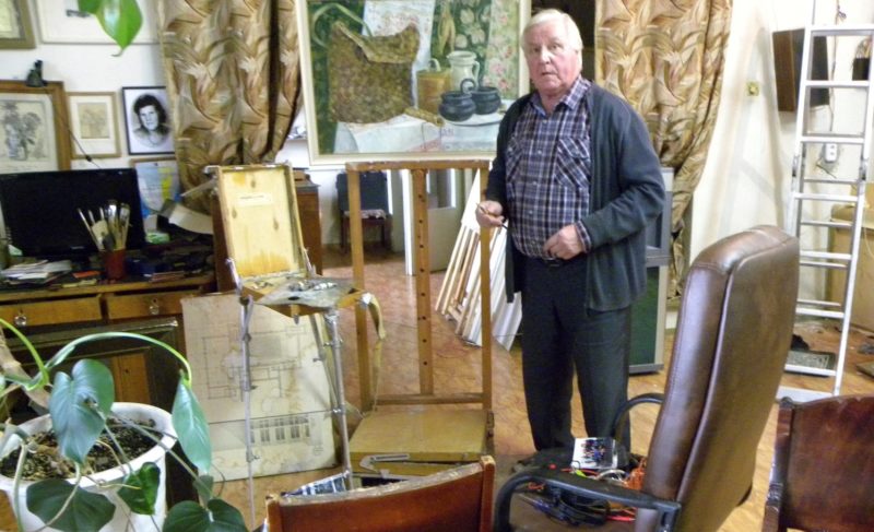 Помещение, в котором 35 лет находилась мастерская художника Александра Жданова, продали
