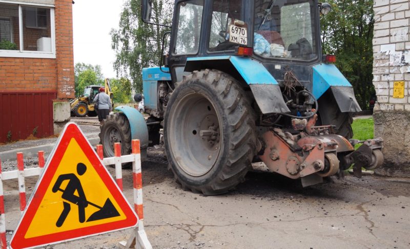 В Рыбинске завершают ремонты во дворах
