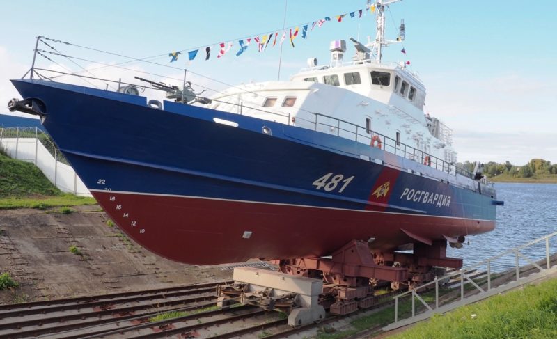 «Вымпел» передал Росгвардии первого «Грачонка». Катер будет служить в Крыму