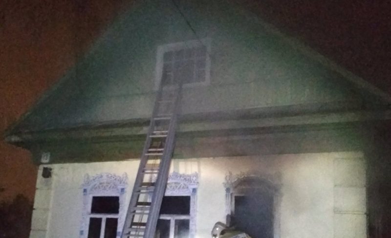 При пожаре в Заволжье погиб мужчина