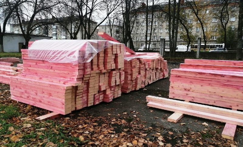 В Рыбинске начали обустройство скейт-площадки. Это часть реконструкции стадиона «Сатурн»