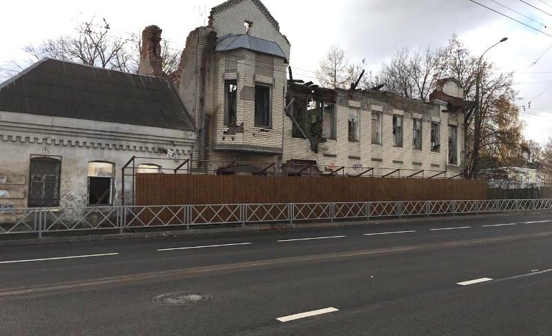 Восстановление «Дома Рыбакова» в Рыбинске оценили в 72 миллиона рублей. Здание выставили на продажу