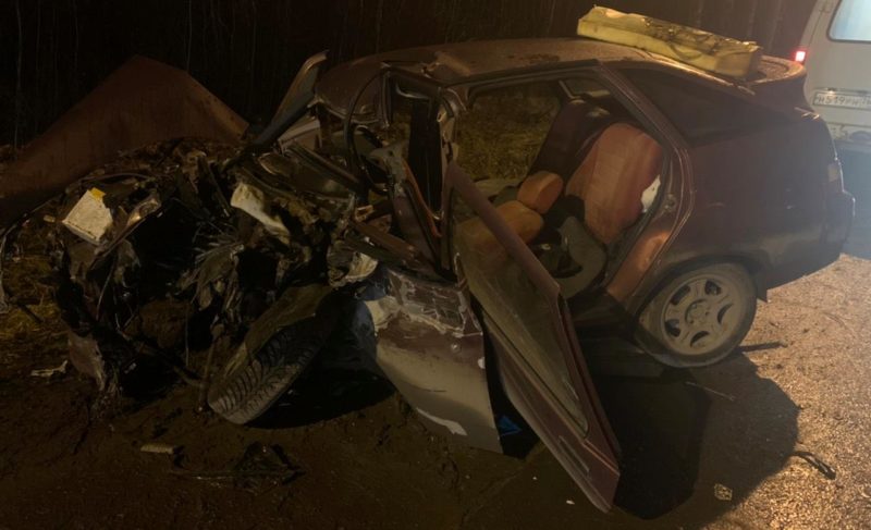 Столкновение с автобусом на Переборском тракте. Есть пострадавший