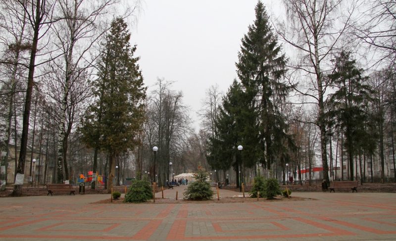 Закончили, но доделать ещё кое-что надо. Администрация объявила о завершении работ в парке на Черняховского