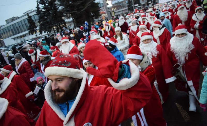 В Рыбинске отменили шествие дедов морозов