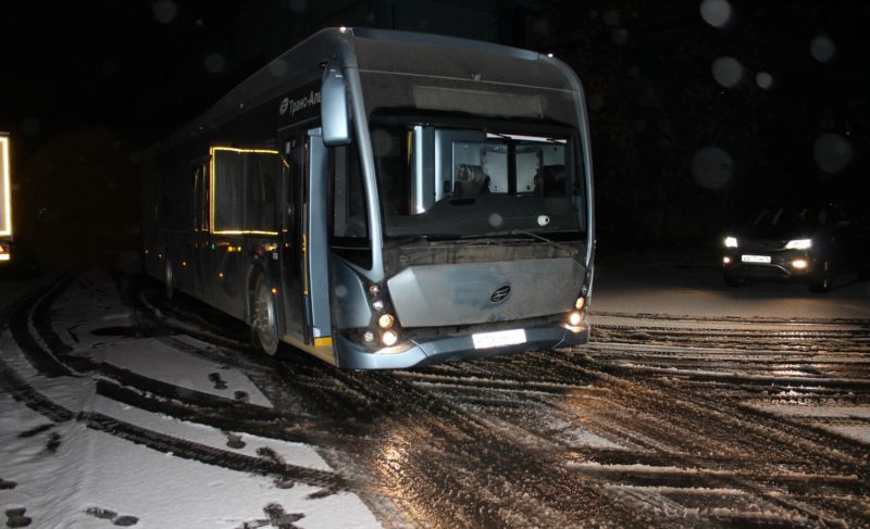 В Рыбинск прибыл электробус. Его опробуют на троллейбусных маршрутах