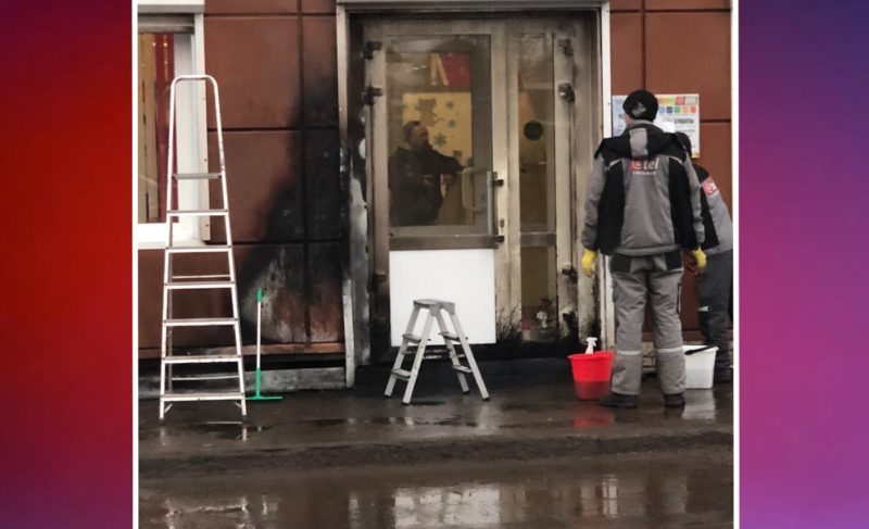 «Спалился!» Полиция ищет ночного поджигателя