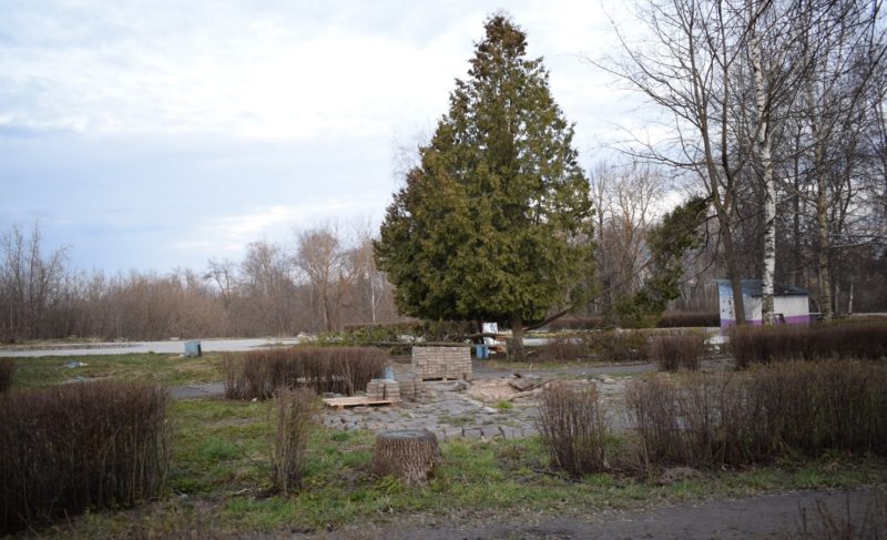 В администрации обсудили, каким будет парк на Советской. Но пока ничего конкретного