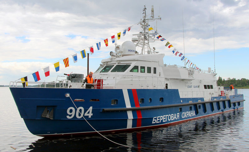 «Вымпел» построил речной «Ламантин» для пограничников