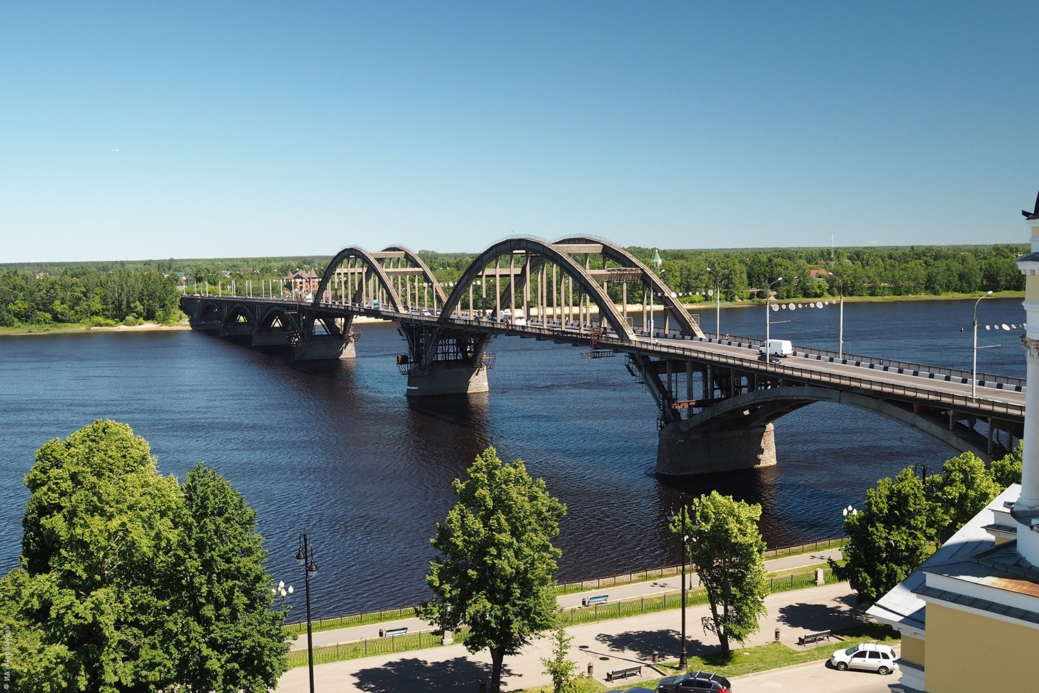 Рыбинск фото города новый мост через Волгу 2022 год