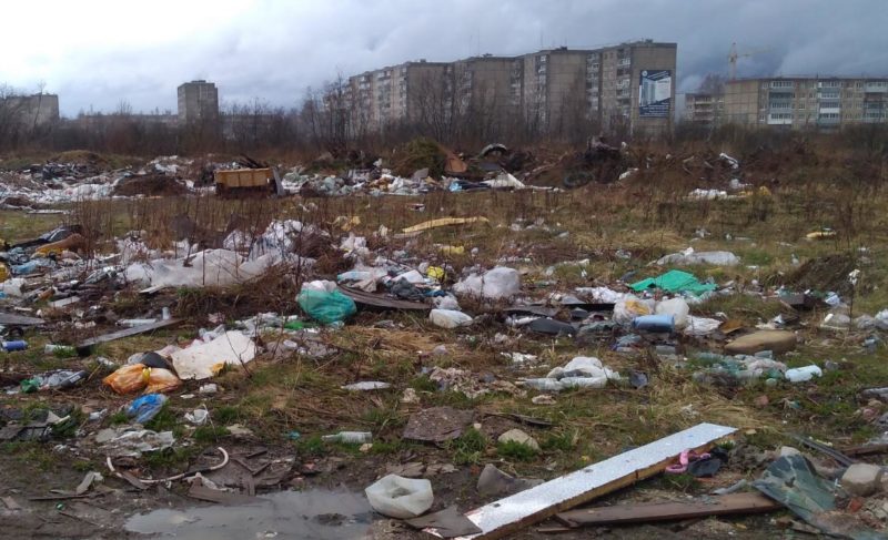 В Рыбинске полиция ищет «автора» несанкционированной свалки