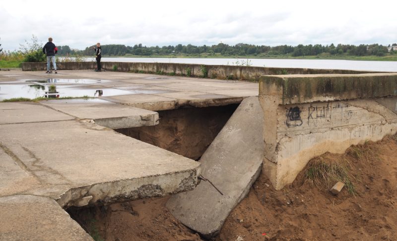 Проект берегоукрепления у «Вымпела» будет стоить в три раза дешевле, чем планировали