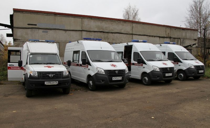 В Рыбинске выйдут на линии четыре новых автомобиля скорой помощи