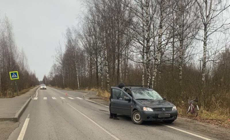 В ДТП на Рокоссовского пострадал велосипедист