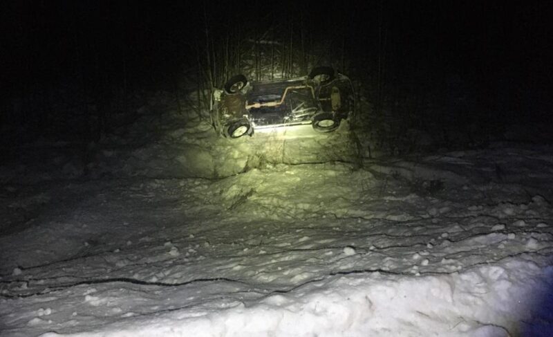 Не справилась с управлением: в Рыбинске перевернулась иномарка