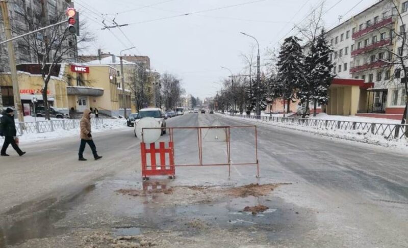 Транспорт в объезд: в Рыбинске закроют участок улицы Крестовой