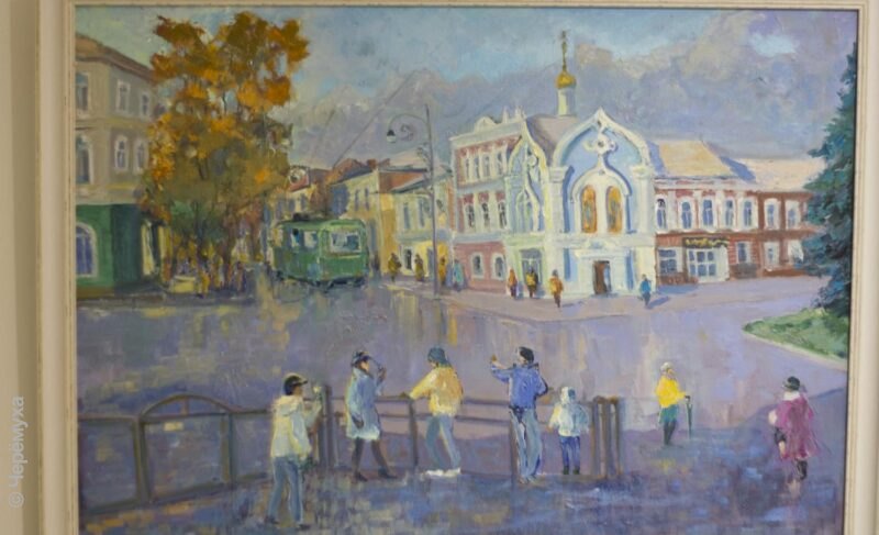 Рыбинцам покажут «Цвет в лучах солнца». Фоторепортаж с открытия выставки живописи в музее-заповеднике