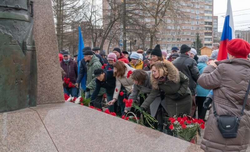 В Рыбинске отметили 105 лет со дня рождения Павла Дерунова. Фоторепортаж