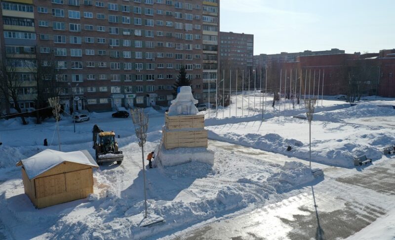 К Масленице администрация Рыбинска обещает восьмиметрового снеговика, а синоптики — оттепель
