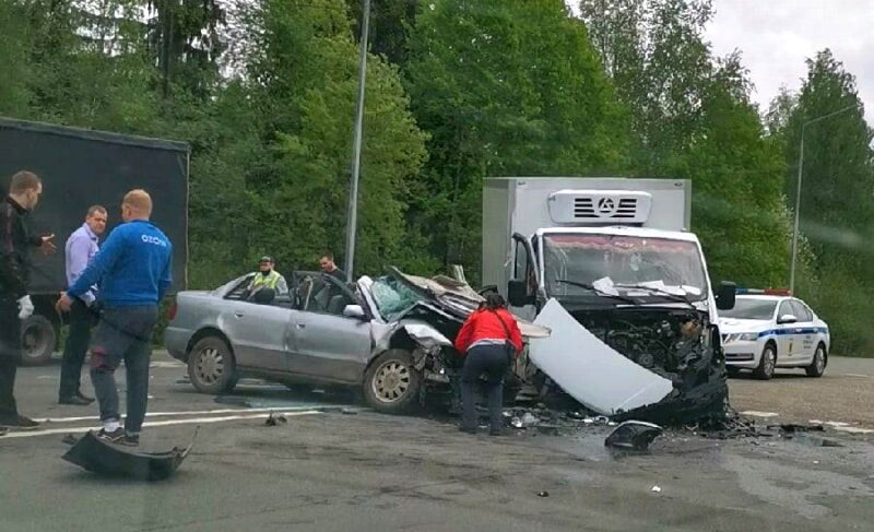ДТП на дороге Ярославль — Рыбинск. Есть погибшие. Видео