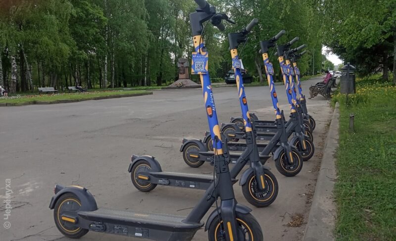 В Рыбинске появился новый сервис по аренде самокатов