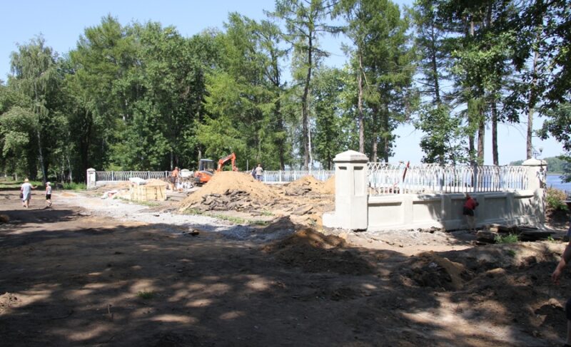 Отставание в Волжском парке, адресные таблички и красивые соревнования — новости от администрации Рыбинска