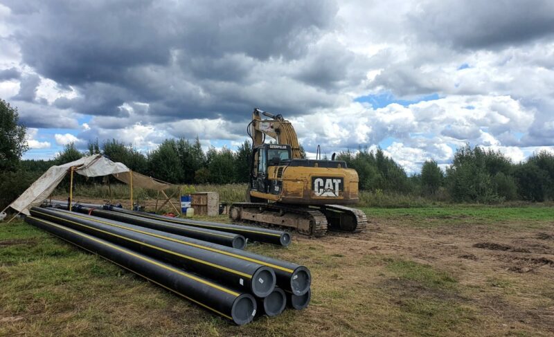 Из Рыбинска в Охотино: началось строительство газопровода протяжённостью 42 километра