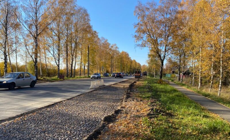 Расширение Переборского тракта, детские городки и мусорные контейнеры. Новости про благоустройство кратко