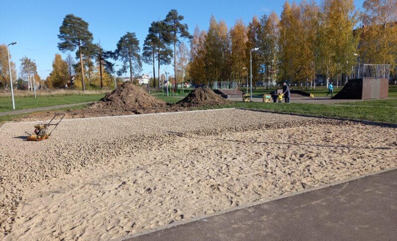 В парке на Волочаевской на деньги области оборудуют площадку для подростков